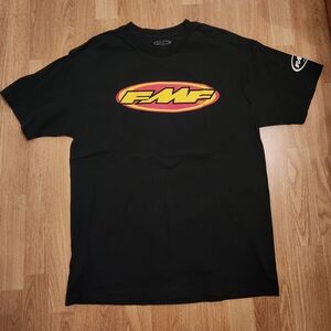FMF Racing Cotton Shortsleeve T-Shirt Black Large